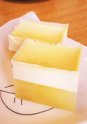 簡単！おしゃれ！濃厚2層ゼリー♪-レシピのメイン写真