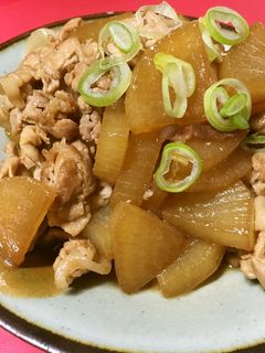 簡単☆10分で出来る♡豚肉と大根の煮物-レシピのメイン写真