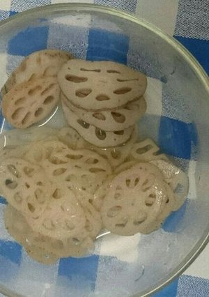 ブス蓮根の酢れんこん-レシピのメイン写真