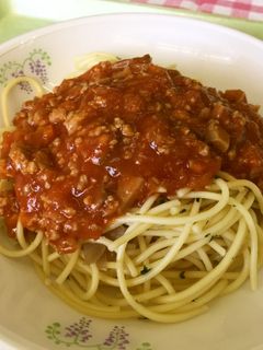スパゲティミートソース-レシピのメイン写真