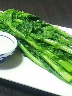 茹で菜の花to辛子マヨ-レシピのメイン写真