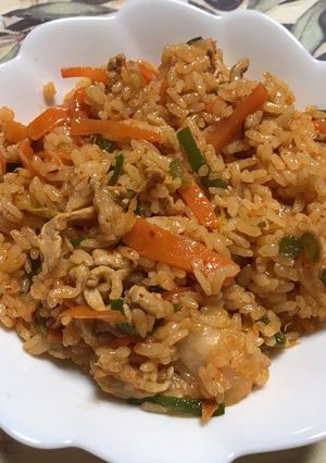 キムチチャーハン-レシピのメイン写真