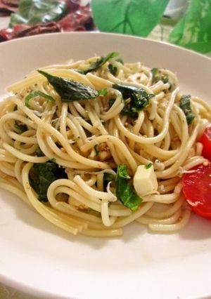 花粉症予防にたっぷり大葉のさっぱりパスタ-レシピのメイン写真