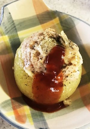 レンジでチンする簡単玉ねぎとツナの蒸し物-レシピのメイン写真