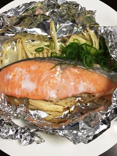 鮭のホイル焼き-レシピのメイン写真