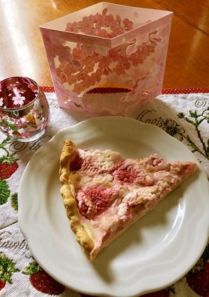 桜色♪苺のクリームチーズパイ-レシピのメイン写真