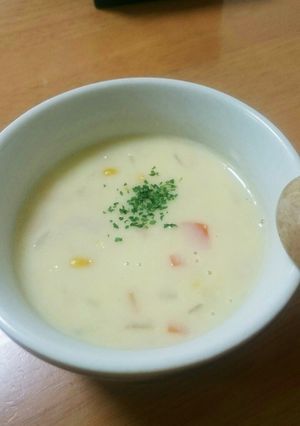 簡単‼コーンチャウダー(*^^*)-レシピのメイン写真