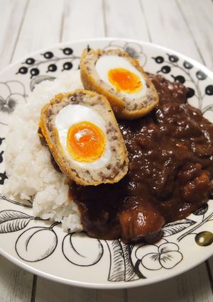 手間なし　ゆで卵のボリュームコロッケ♪-レシピのメイン写真