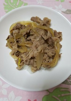 子供大好き！我が家の牛丼-レシピのメイン写真