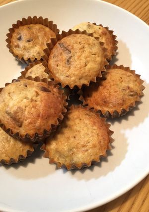 ホケミでチョコバナナマフィン-レシピのメイン写真