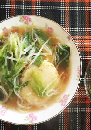 おから餅と野菜のスープ煮 ダイエット-レシピのメイン写真