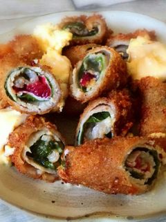 ラク揚げパン粉で!簡単~肉巻フライ-レシピのメイン写真