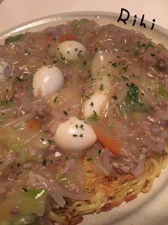 簡単 あんかけかた焼きそば-レシピのメイン写真