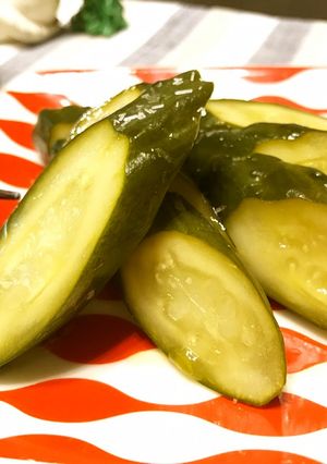 オリーブオイルひとかけ♬糠漬けきゅうり-レシピのメイン写真