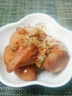 簡単!お弁当用ウインナーにポン酢鰹節-レシピのメイン写真
