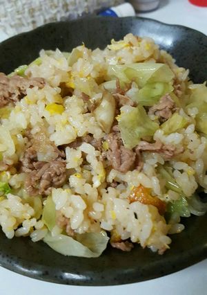 ★牛肉レタスチャーハン★-レシピのメイン写真