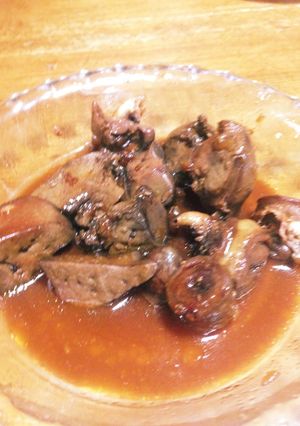 鶏レバーの甘辛煮-レシピのメイン写真