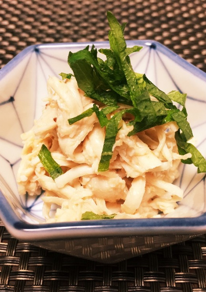 簡単★ささみの梅肉はちみつ和え-レシピのメイン写真