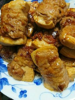 豆腐の豚肉巻き照り焼きステーキ-レシピのメイン写真