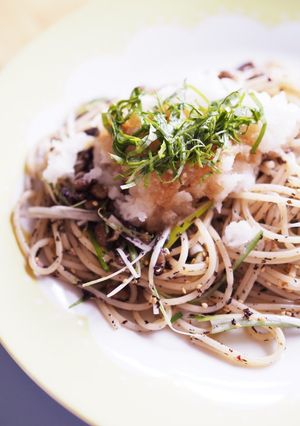 納豆ゆかりスパゲッティ-レシピのメイン写真