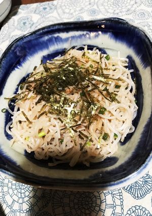 簡単おつまみ！こんにゃくパスタ-レシピのメイン写真