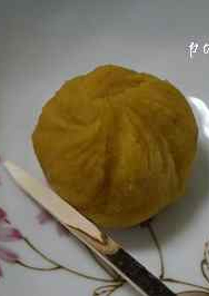 かぼちゃの煮物で作る茶巾絞り-レシピのメイン写真