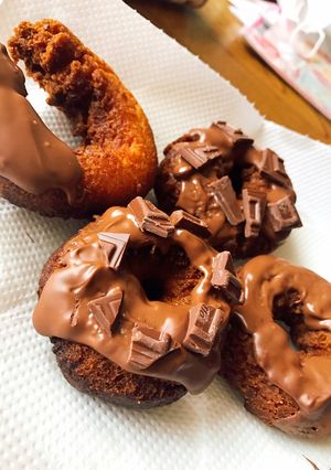 ホットケーキミックスでドーナツ-レシピのメイン写真