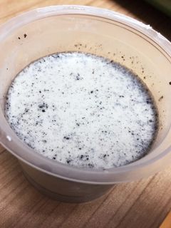 簡単♡美味しい 黒ごまプリン-レシピのメイン写真