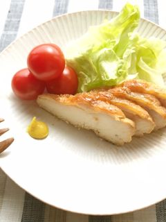 しっとり鶏ハム♬味噌生姜ヨーグルトver-レシピのメイン写真