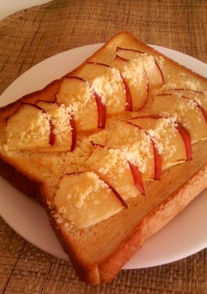 香ばし☆チーズアップルトースト-レシピのメイン写真
