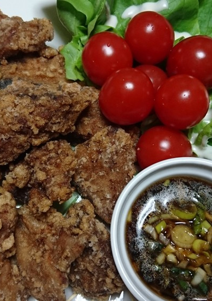 鰹の唐揚げネギソース-レシピのメイン写真