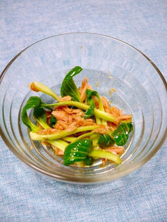 簡単!青梗菜の芯は育ててから♪-レシピのメイン写真