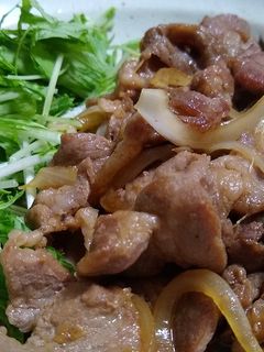 こってりとろん♡豚のはちみつ生姜焼き-レシピのメイン写真