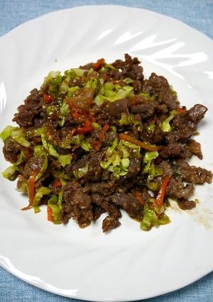 簡単！コストコ☆プルコギビーフ野菜炒め-レシピのメイン写真