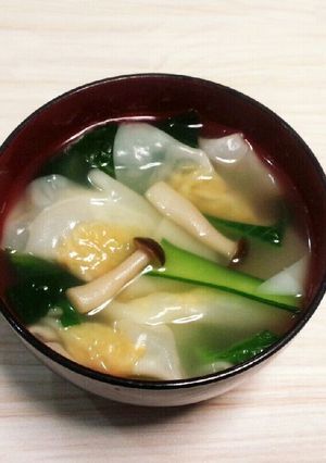 余った餃子の皮・焼売の皮で～スープに！-レシピのメイン写真