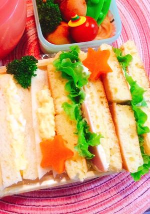 ホットケーキサンドイッチ★ハムチーズ-レシピのメイン写真