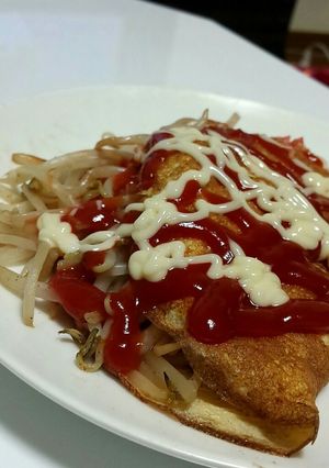 簡単に出来る!洋風とん平焼き♪-レシピのメイン写真