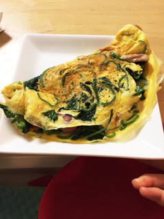 朝食に♪野菜たっぷりチーズオムレツ☆-レシピのメイン写真