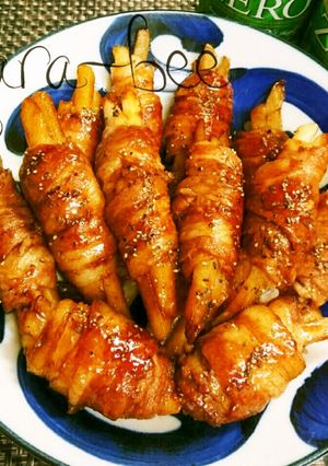 肉巻きポテトのバターソース照り焼き-レシピのメイン写真