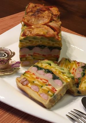 ＊お野菜たっぷりガトーインビジブル＊-レシピのメイン写真
