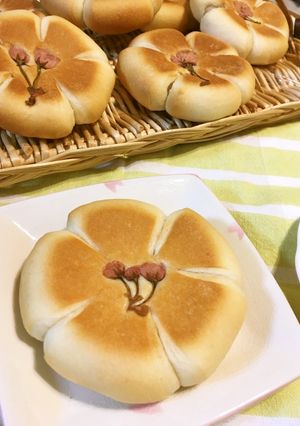 桜あんぱん-レシピのメイン写真