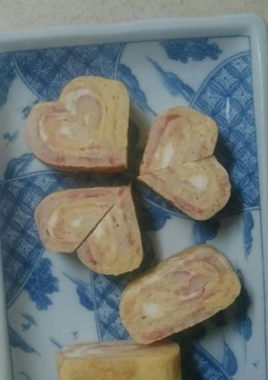 お弁当♪朝食にも♪カニかまin卵焼き-レシピのメイン写真