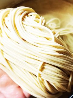 時短!まるで生パスタ!水漬けパスタ☆-レシピのメイン写真