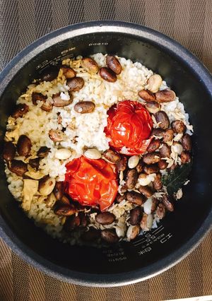 炊飯器で豆リゾット時短簡単、味は保証付き-レシピのメイン写真