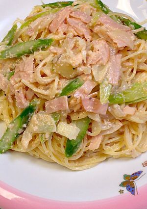 簡単な自家製明太子クリームパスタ-レシピのメイン写真
