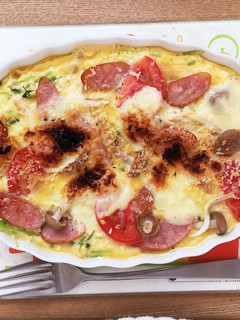 ふわふわ簡単生地なしキッシュ♪-レシピのメイン写真