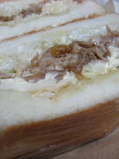 余り物の生姜焼きサンド-レシピのメイン写真