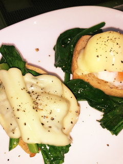 Eggs'n Things風♥ほうれん草-レシピのメイン写真