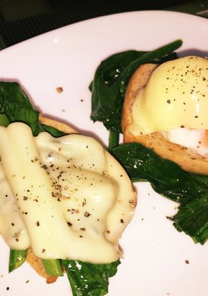 Eggs'n Things風♥ほうれん草-レシピのメイン写真