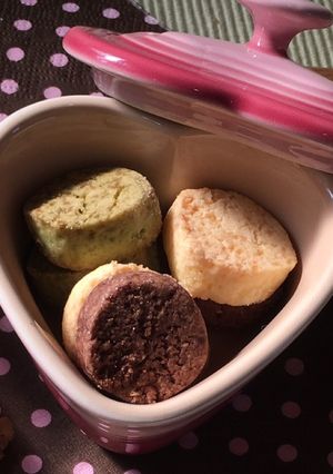 ダイエット！3色米粉のおからクッキー-レシピのメイン写真